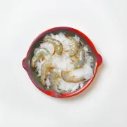 Headless raw shrimp